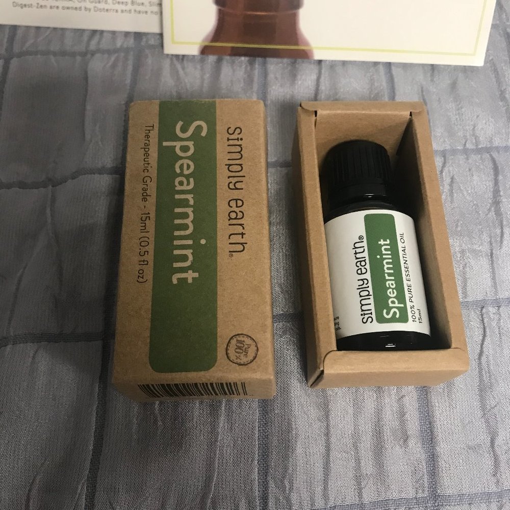 Simply Earth Spearmint Essential Oil 15ml NIB